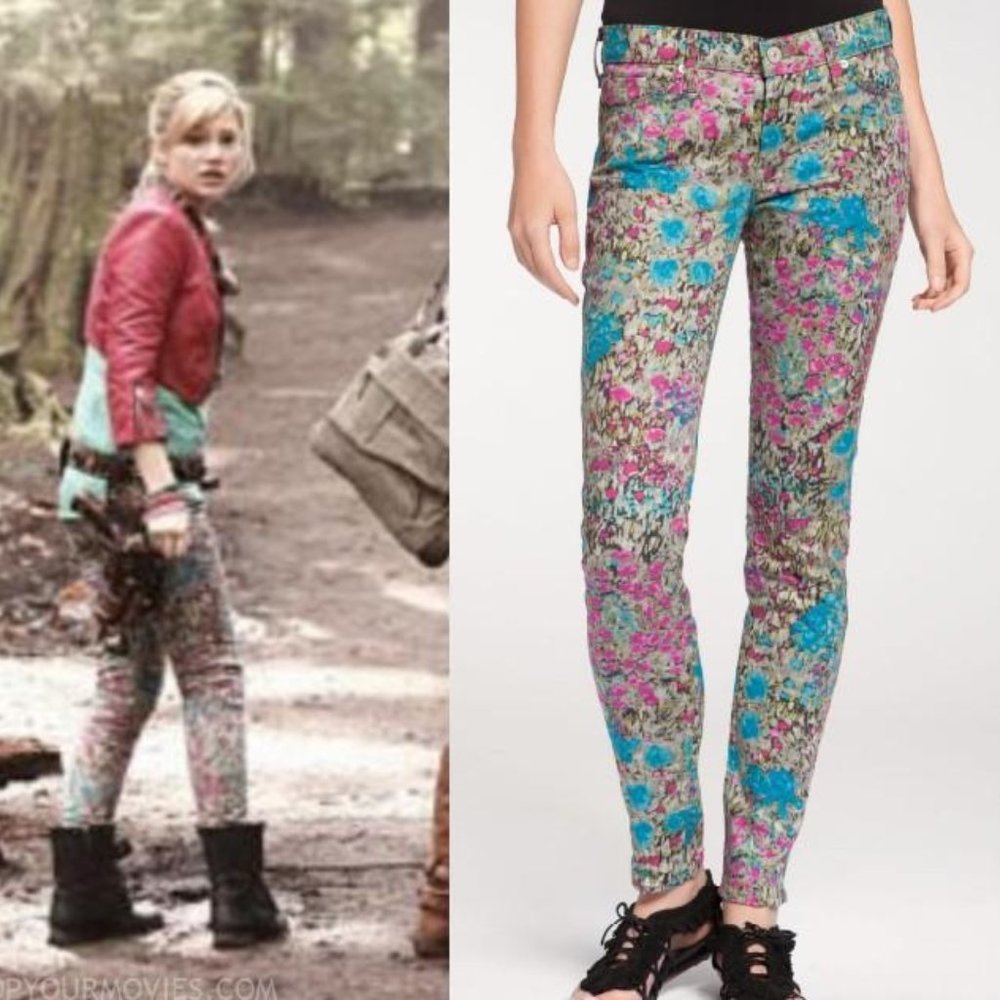 7 For All Mankind Garden Party Floral Skin…